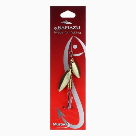 Spinning spinning namazu ahimonda, 7 g, brass color-1