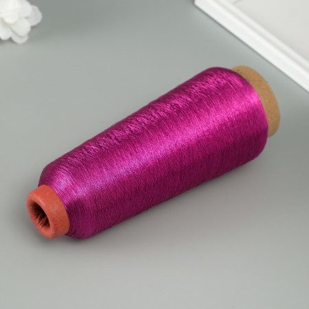 Lurex thread for creativity 3500 m, raspberry-1