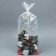 Gift package with a hard bottom "New Year's gifts", 11x 17 x 60 cm, New Year