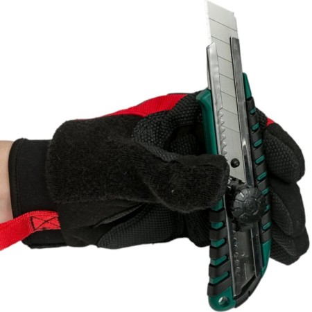 Knife Universal Volat 24102, two -component case, reinforced, 18 mm-4