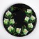 Set for juice with tray "Calla" art painting, 6 glasses 1250/200 ml