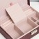 Casket to the leatherette for jewelry "Damascus" wine 7.5x22x15 cm