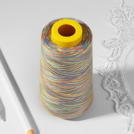 Multicolor threads 40/2, 3000 yard, colorful color-2