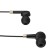 Hoco M58 headphones, wired, vacuum, microphone, 1.2 m, black