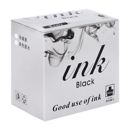 Ink for drawing and calligraphy, 50 ml, black-1