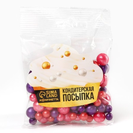 Sprinking soft: red, purple, pink, 50 g.-2