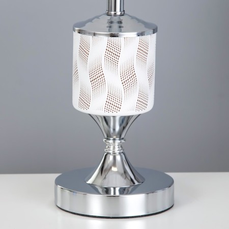 Seville table lamp E27 40W Belo-chromium 25x25x42 cm Risalux-4