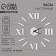 Interior clock clock "Classic", 50 x 50 cm