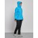 Ski costume female winter, size 46, blue color
