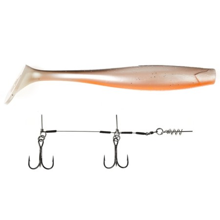 Vibro -highs LJ 3D BBS Series Kubira Swim Shad 9.0in (22.86)/PG18 1pcs.+Stinger L