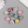 Beads for creativity tree "Fit joys" set of 10 pcs 1.6x1.6x1.6 cm