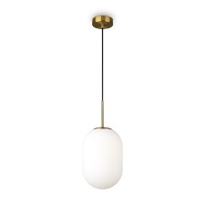 Suspended lamp Freya FR1012PL-01BS1 Sharlot, 180x180x3435 mm, E14, 1x40W, brass color