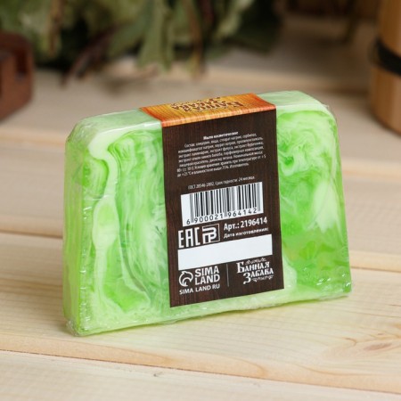 SPA soap - care for the bathhouse and sauna "Ban Director" Lime - Lemon 80 g-1