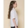 Blouse for girls, height 122 cm, white color