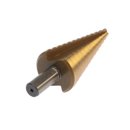 Drill step tundra, HSS, tin, trihedral shank, 6 - 30 mm-1