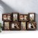 Photo frame plastic in 8 photos 10x15 cm "Emblem Emblem" for bronze 68.5x35 cm
