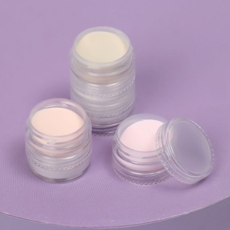 Acrylic powder for nails, camouflage, 6 pcs, 3 g, multi -colored