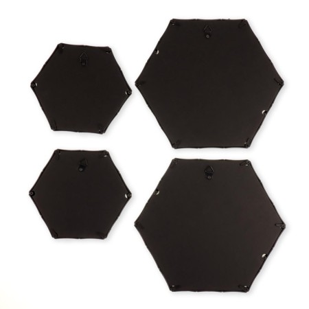 A set of mirrors "Bamboo", a mirror surface 22.7 × 20/15 × 13.2 cm, golden color-4