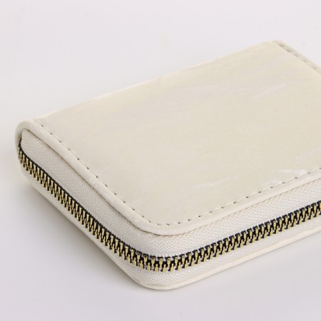 Women's wallet with lightning, beige color-3