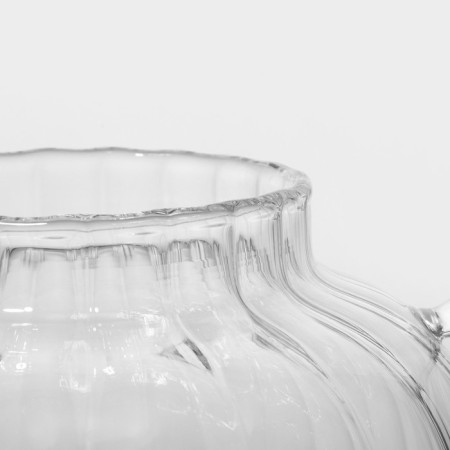 Glass teapot with a metallic sieve "Diana", 600 ml-3