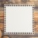 The blank for knitting "Square", the bottom of the LHDF white, 25 cm, d = 10mm