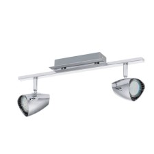 Corbera 2x3W lamp GU10, chrome 39x39 cm