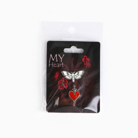 Pin "My Heart" 7 x 9 cm-5