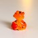 Polystone souvenir "Tigeron with a bag of gold coins" mix 2.5x2.1x2.1 cm