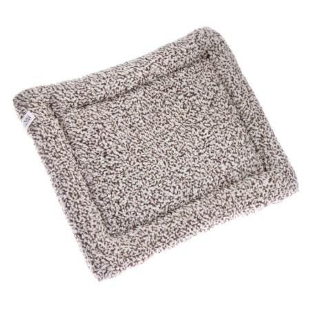 Toy on a car panel, dogs on a pillow, beige color-2