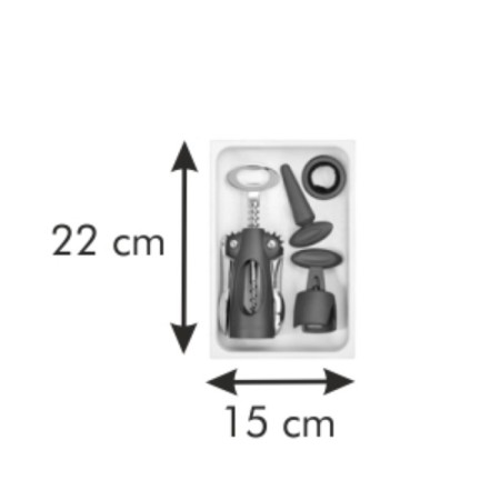 Flexispace trash for cutlery, 22.2x14.8 cm-1