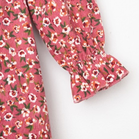 Платье детское KAFTAN "Цветы", р. 36 (134-140), розовый-7