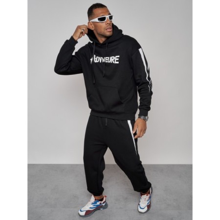 Sports suit men's, size 56, black color-19