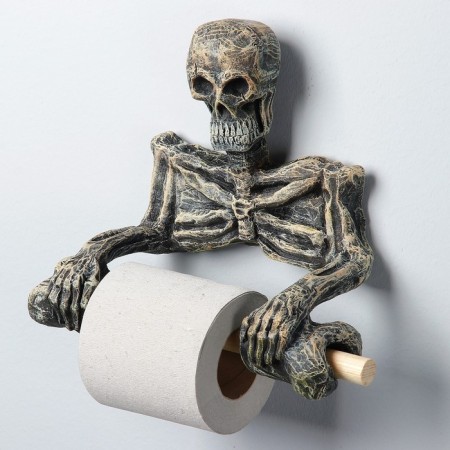 Skeleton toilet holder 18x22cm-1