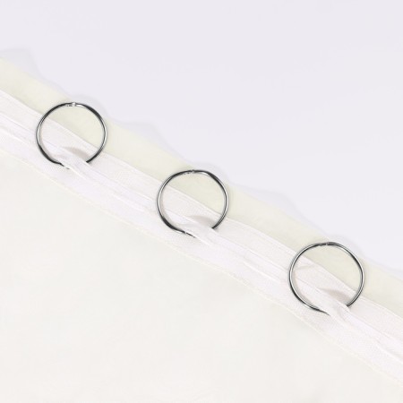 Ring for the cornice, connective, d = 28/33 mm, 10 pcs, silver color-1