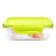 Oursson glass container, 630 ml, green