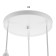 Bayerlux chandelier 1342016/3 3XE14 40W White