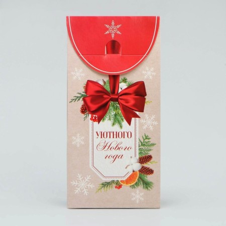 Folding box "Cozy New Year", 9 x 19 x 6 cm, New Year-2