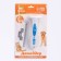 Meter Bolshoi with a removable blade, 15 x 10.5 cm, blue and blue