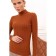 Female turtleneck, size 46, brown color 60661