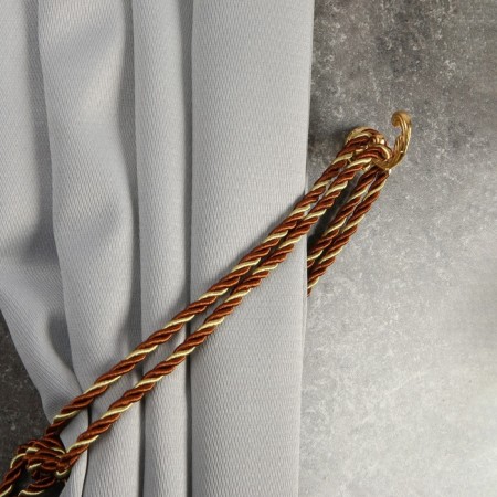 Hook for curtains ks002, one -rod, color gold-10