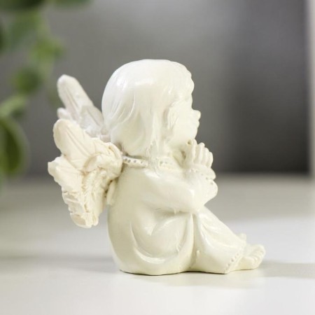Polystone souvenir "Snowthrough angel in the dress" MIX 5x4.5x4.5 cm-4