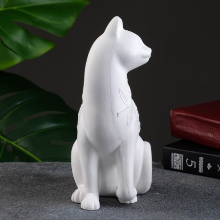 Figure "Cat with a pattern" 19x14x8cm-1
