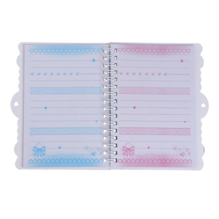 Notebook in a gift box, on a lock, A6, 50 sheets, line "Bear", mix-4
