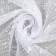 Tulle in a kitchen without curtain tape 165x170 cm, white color, 100% polyester