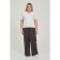Female trousers, size 54, black color