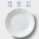 A set of dessert plates "Diva", d = 19 cm, 6 pcs, glass ceramic, white color