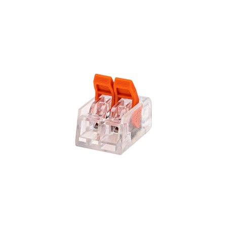 Universal compact terminal of QMS 221-412, 2-wire up to 4.0 mm² (blister 5 pcs./Union) Rexant 108-3