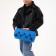 Sports bag with lightning, blue color