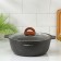Granit Ultra Original, 4 l, glass cover, anti-stick coating, black color, black