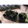 Cassette for seedlings, for 4 cells, 180 ml, plastic, black, 18 × 13 × 6 cm, in the set 10 cassettes, GreenGo